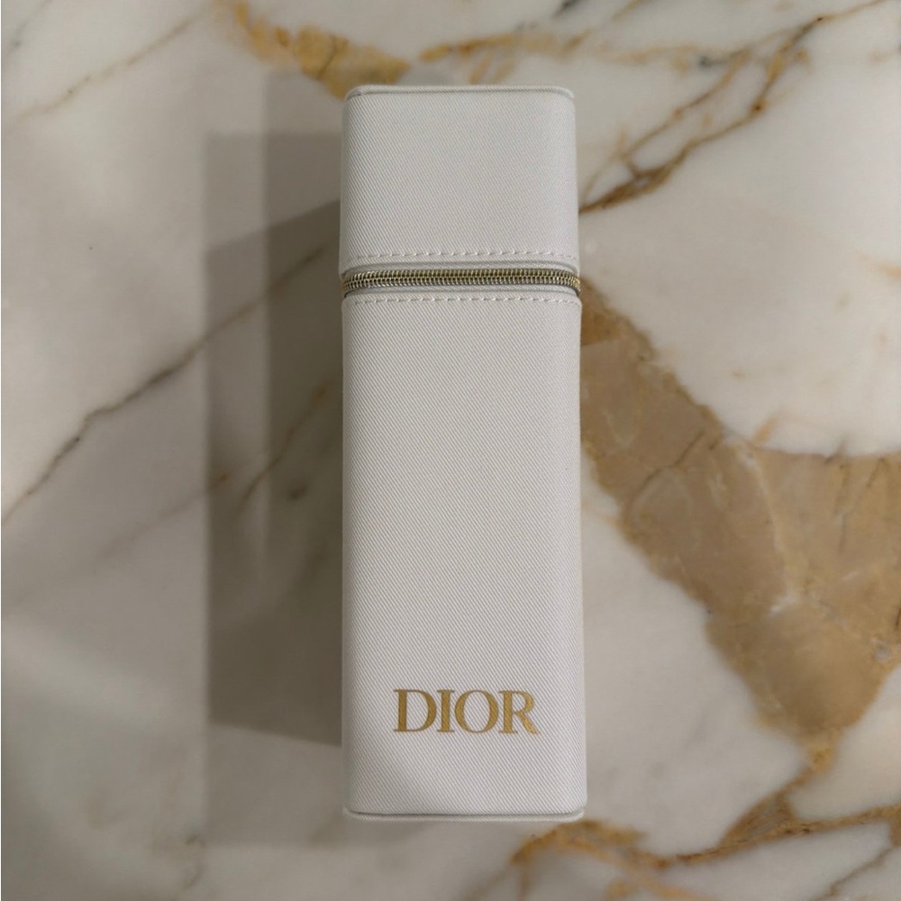 Dior White Travel Makeup Brush Case